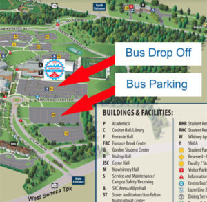 bus parking map