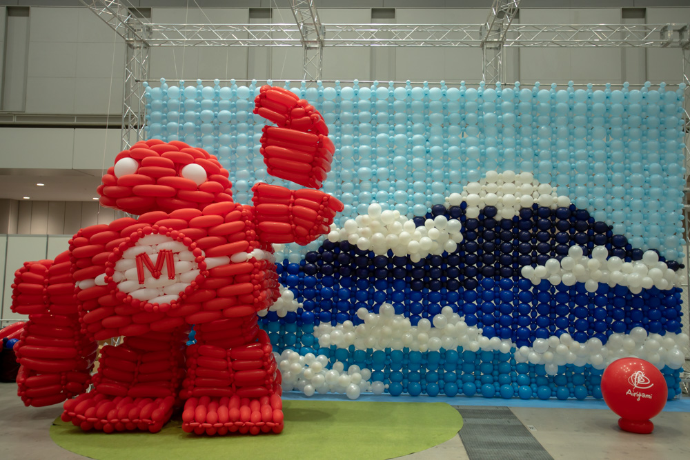 Airigami Bubble Mural project image
