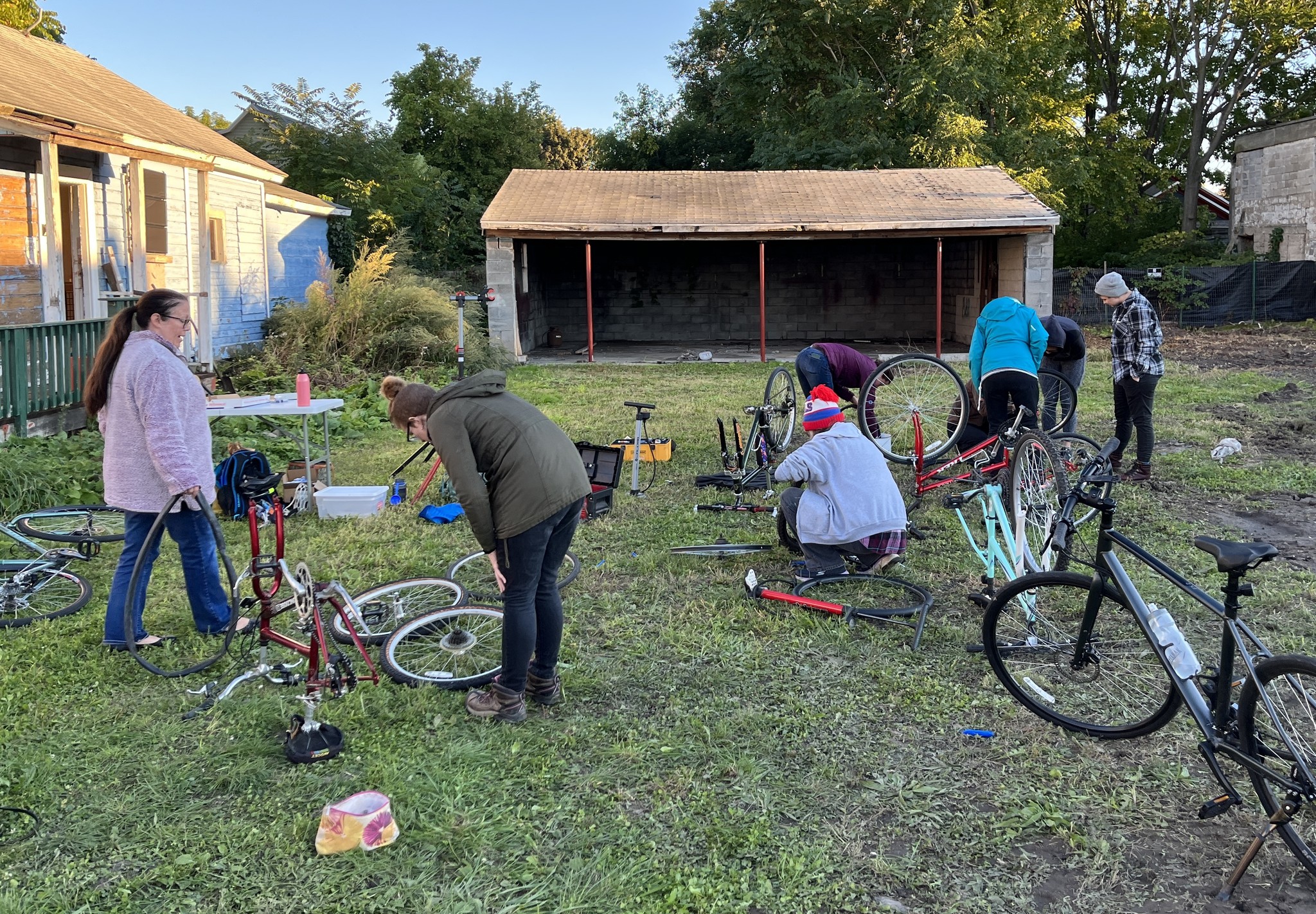 The Alchemical Nursery Project's Bicycle Depot - exhibit detail 0