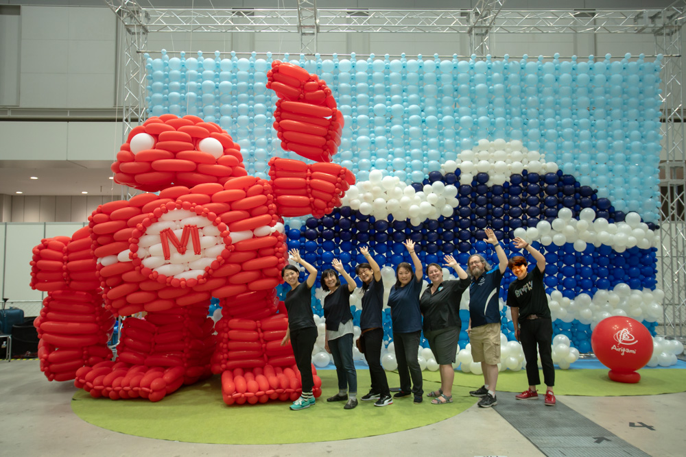Airigami Bubble Mural project image